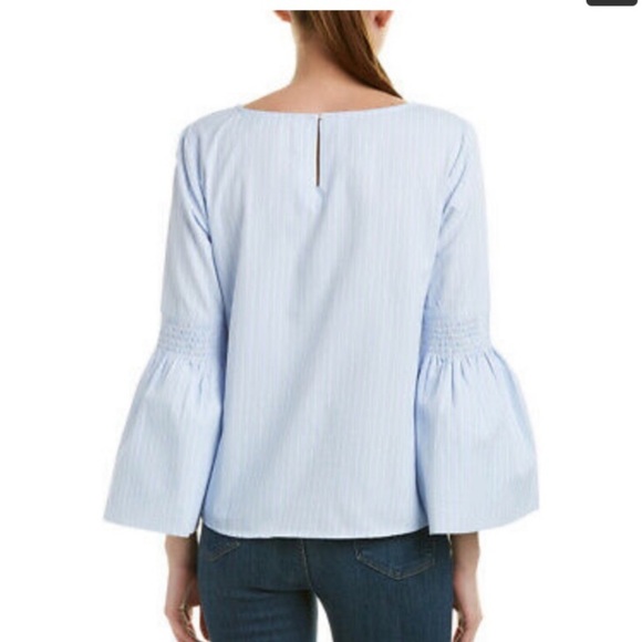 Walter Baker striped Bell Sleeve Top - Picture 2 of 8